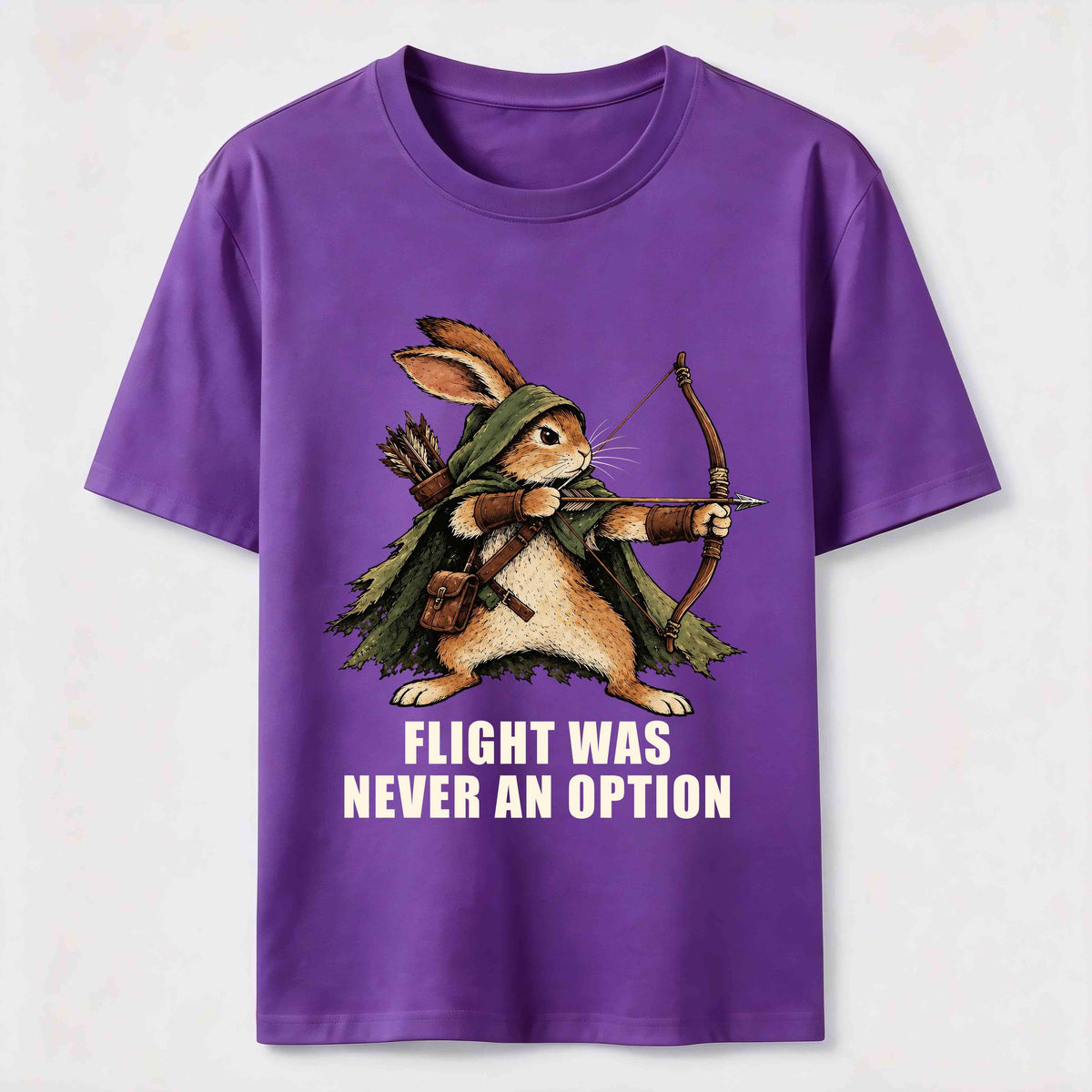 Flight Was Never an Option Rabbit Classic T-Shirt