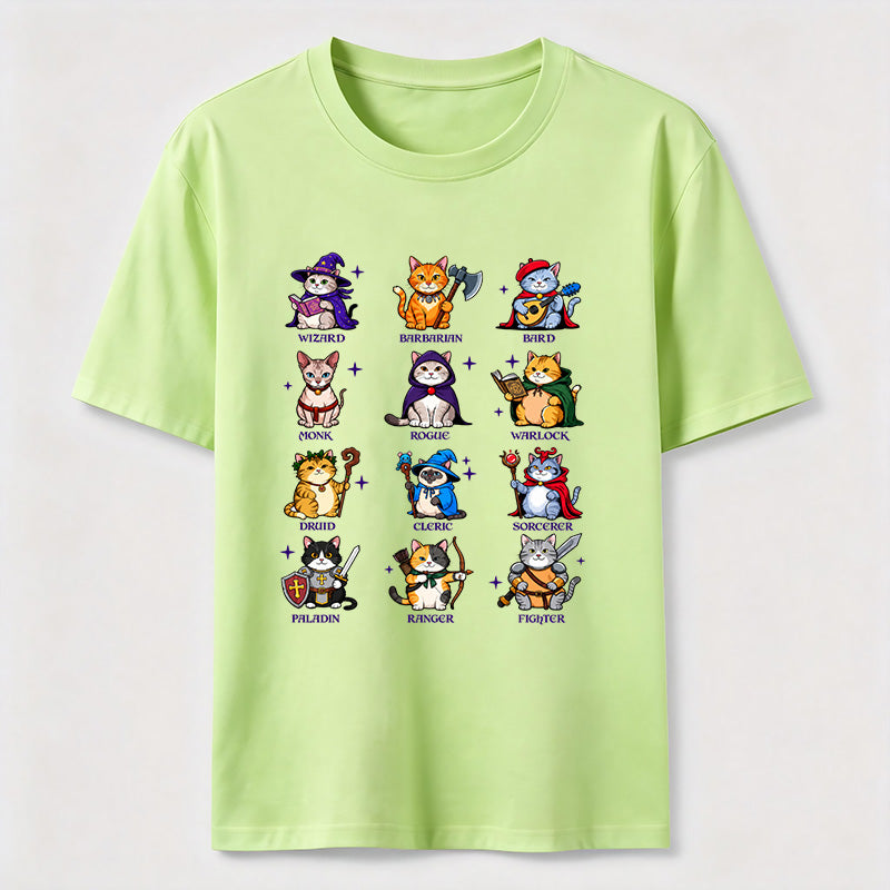 Fantasy Cat Classes Classic T-Shirt