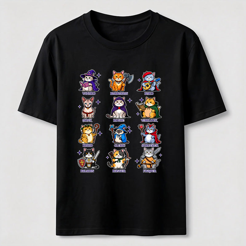 Fantasy Cat Classes Classic T-Shirt