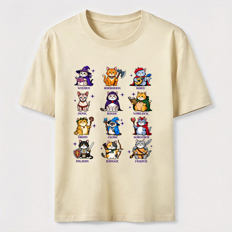 Fantasy Cat Classes Classic T-Shirt