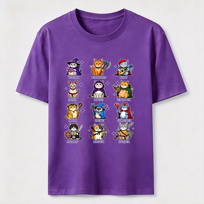 Fantasy Cat Classes Classic T-Shirt