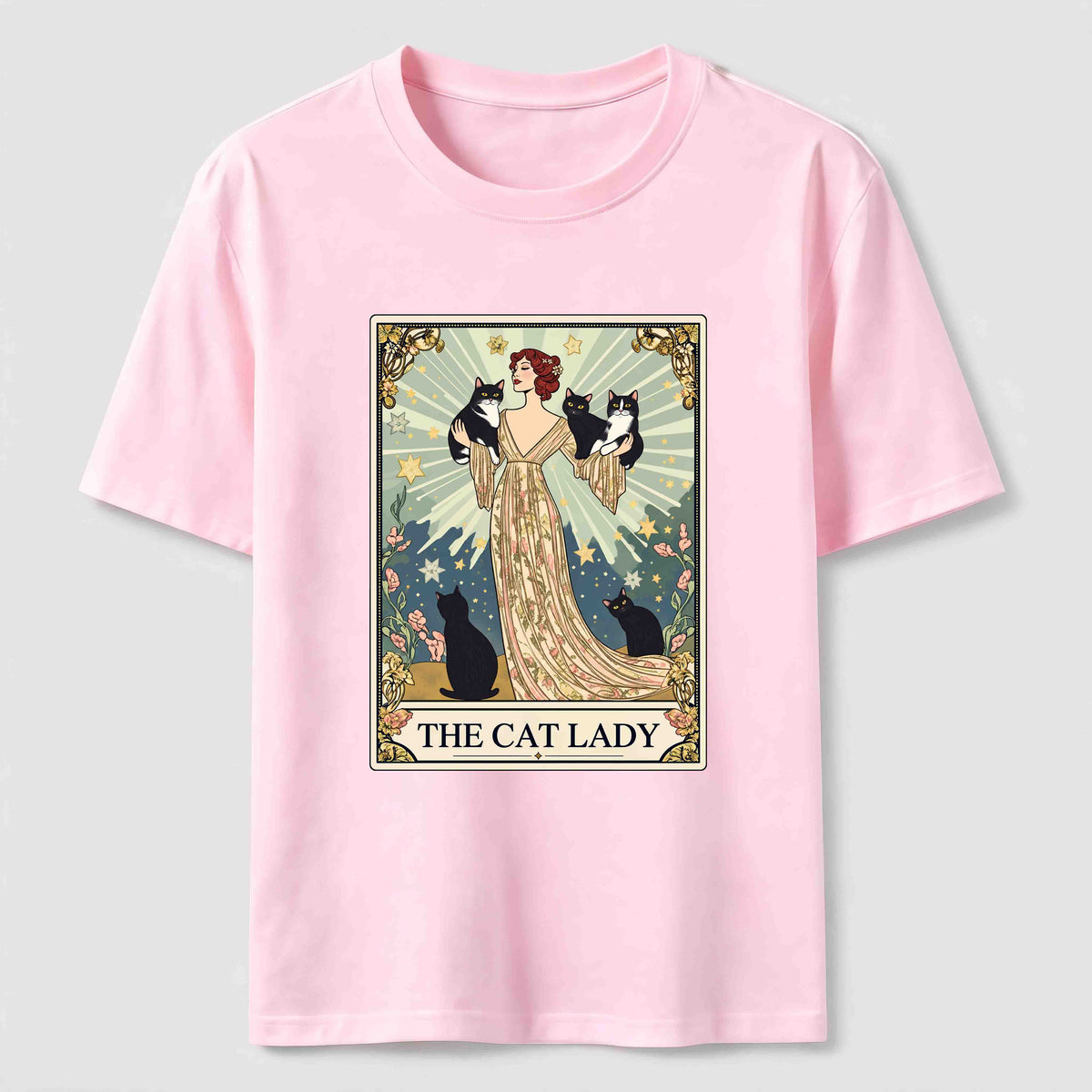 The Cat Lady Tarot Classic T-Shirt