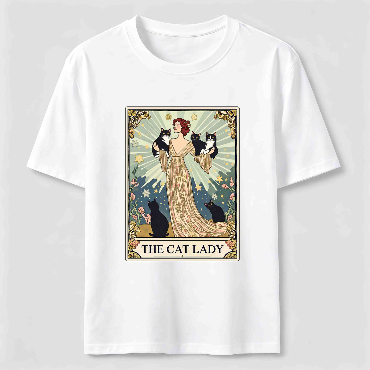 The Cat Lady Tarot Classic T-Shirt