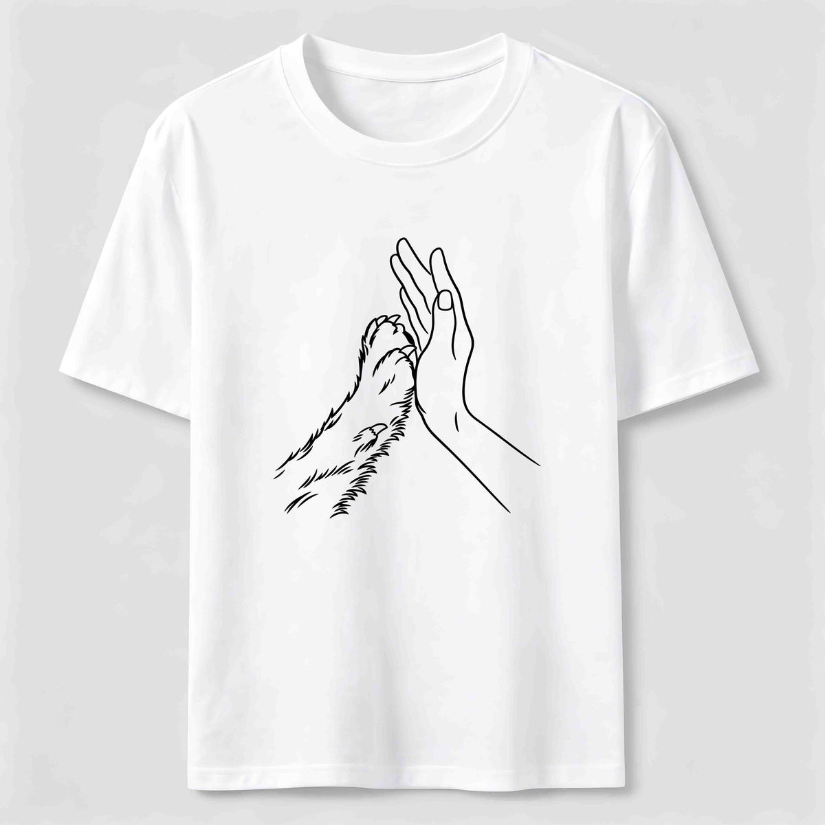 Dog High Five Classic T-Shirt