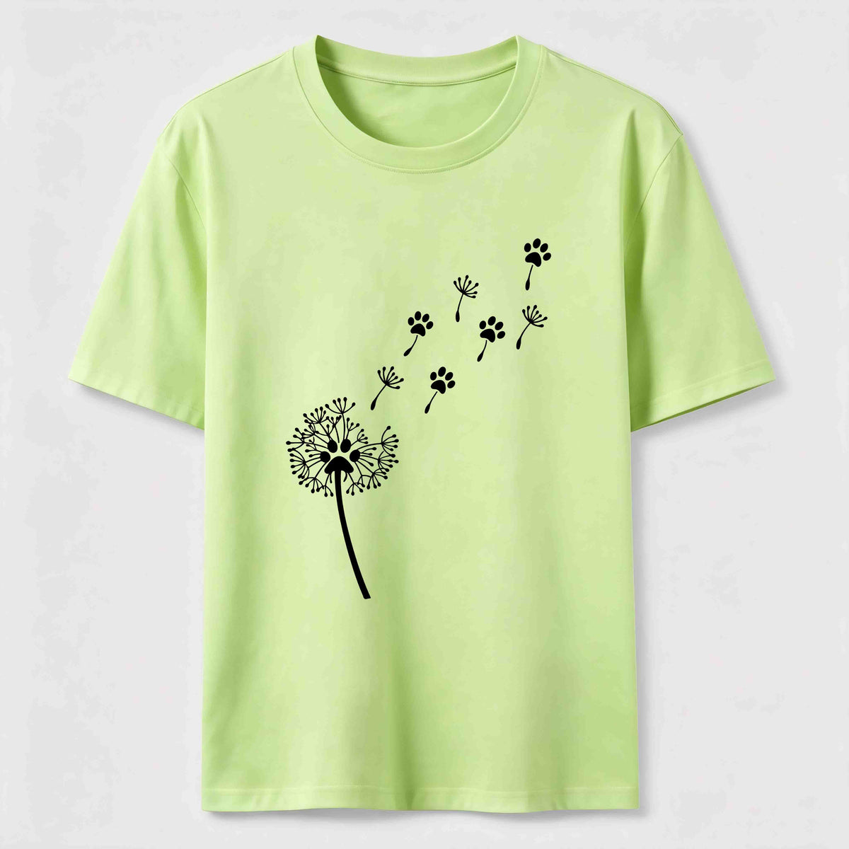 Dandelion Paw Wishes Classic T-Shirt