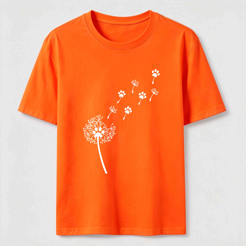 Dandelion Paw Wishes Classic T-Shirt