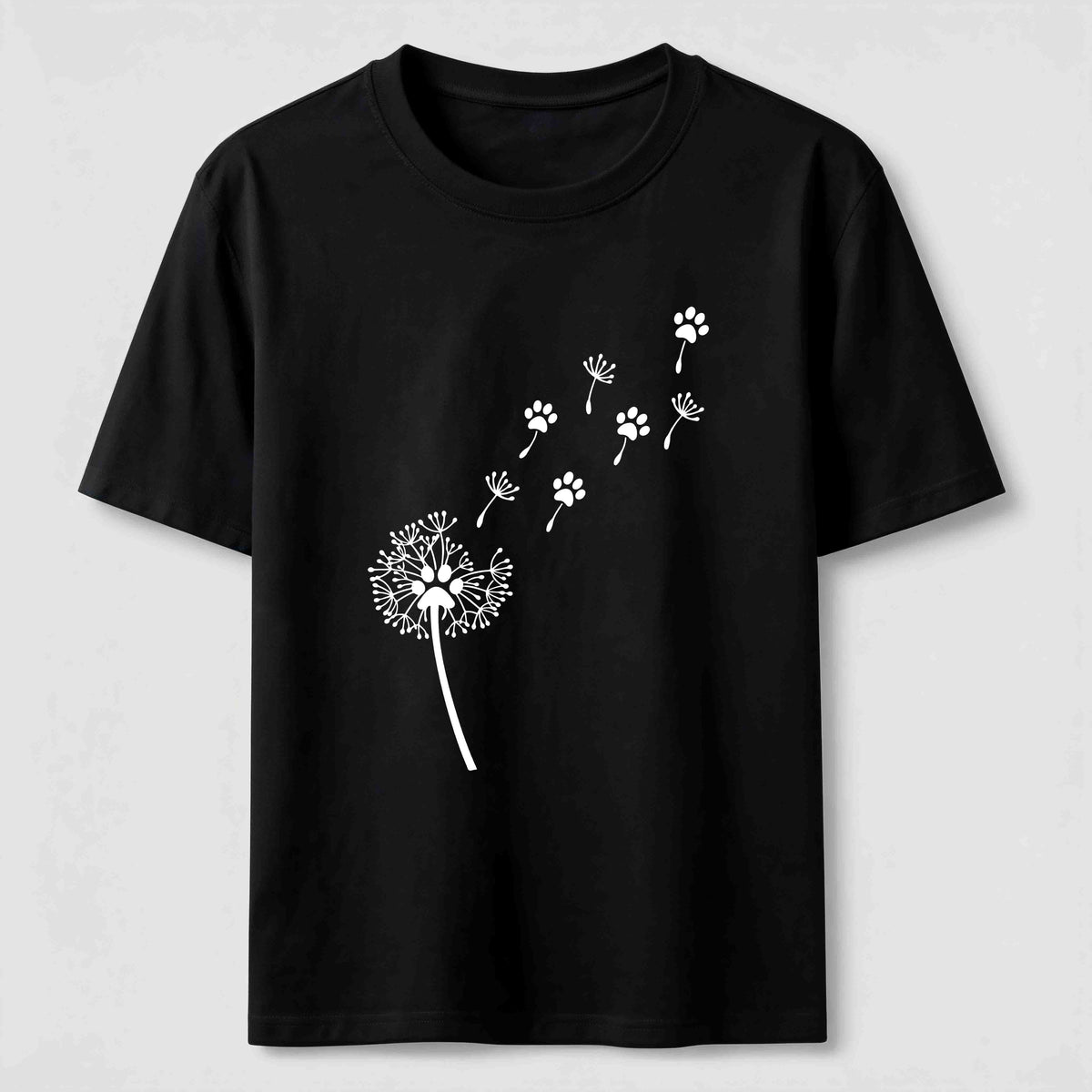 Dandelion Paw Wishes Classic T-Shirt