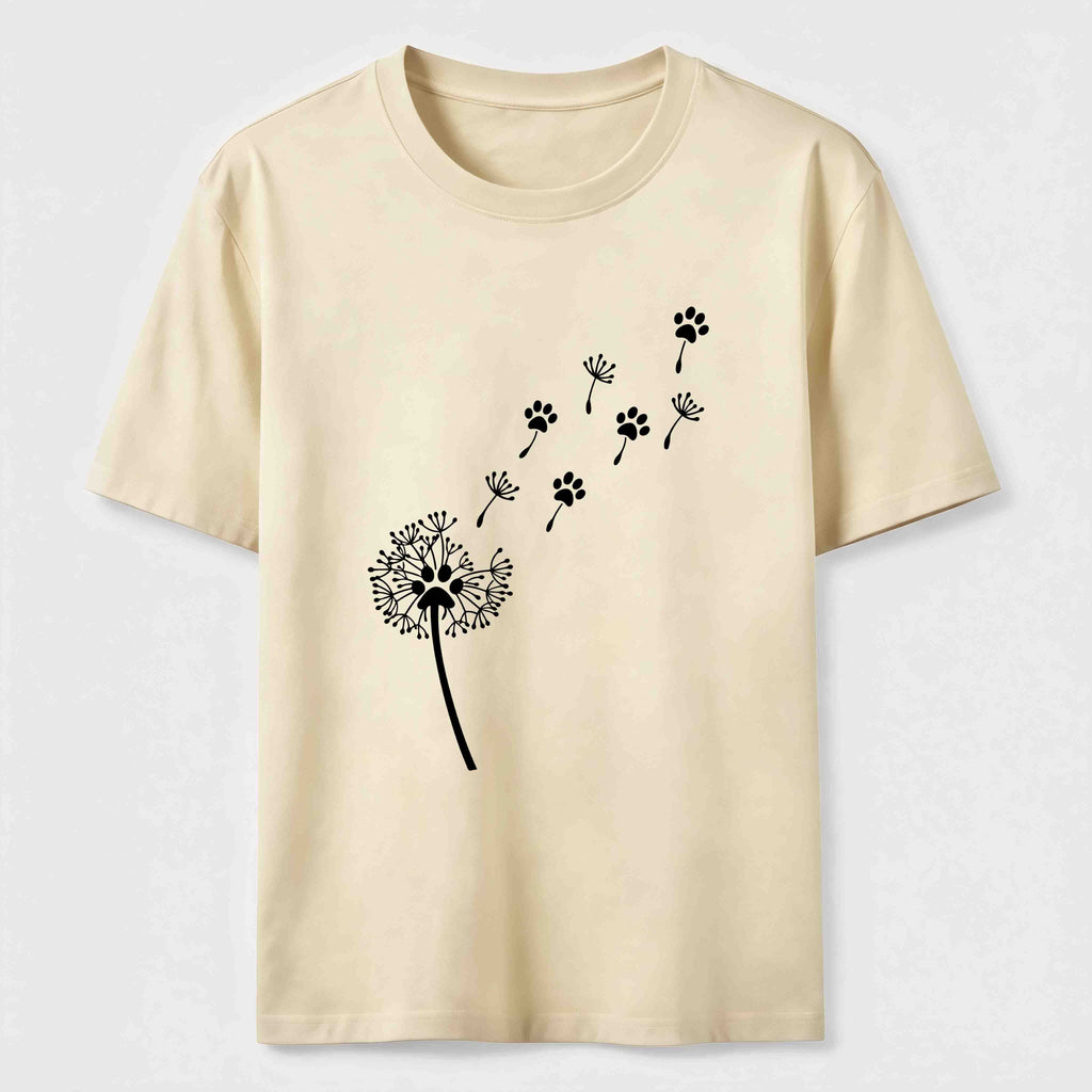 Dandelion Paw Wishes Classic T-Shirt