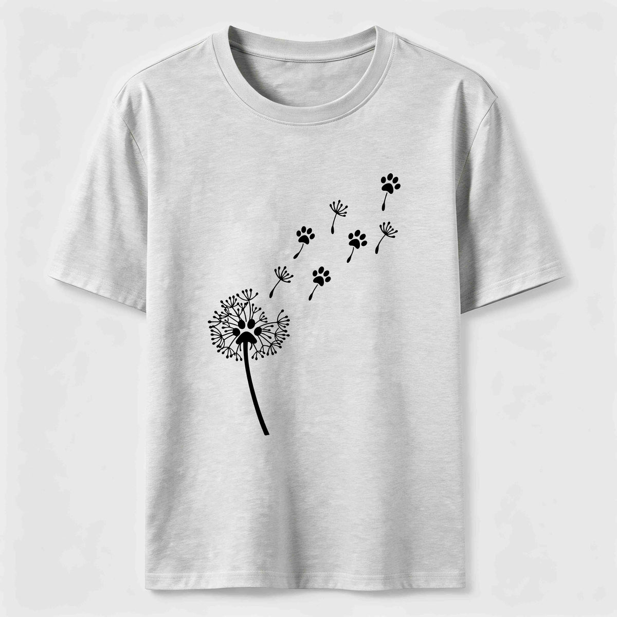 Dandelion Paw Wishes Classic T-Shirt