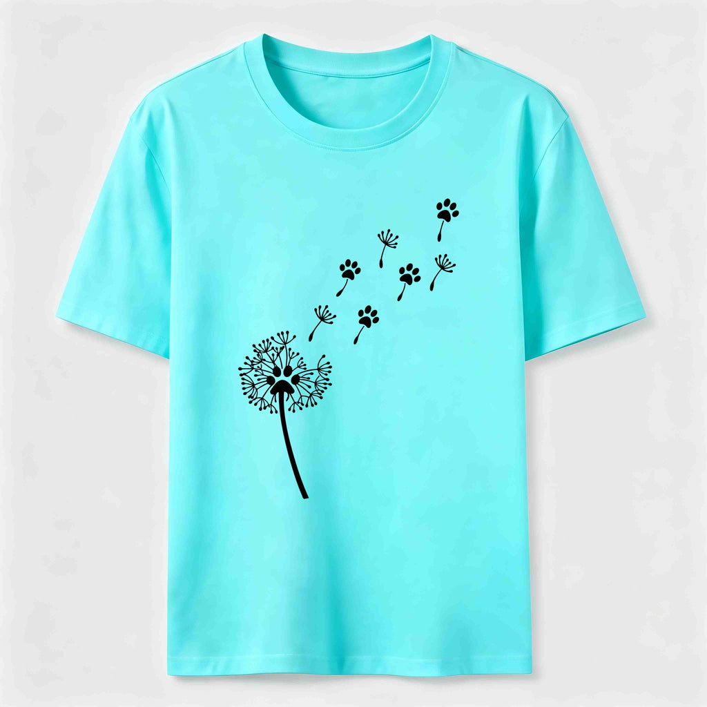 Dandelion Paw Wishes Classic T-Shirt