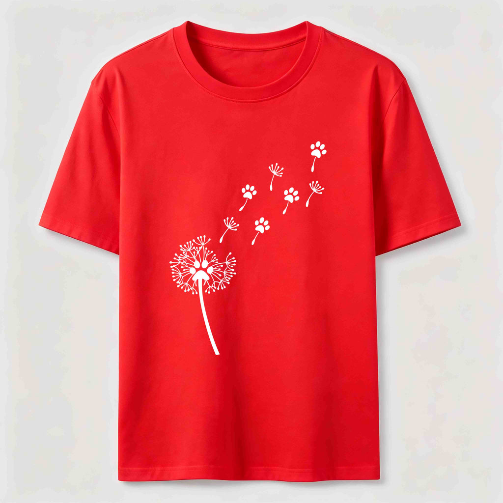 Dandelion Paw Wishes Classic T-Shirt