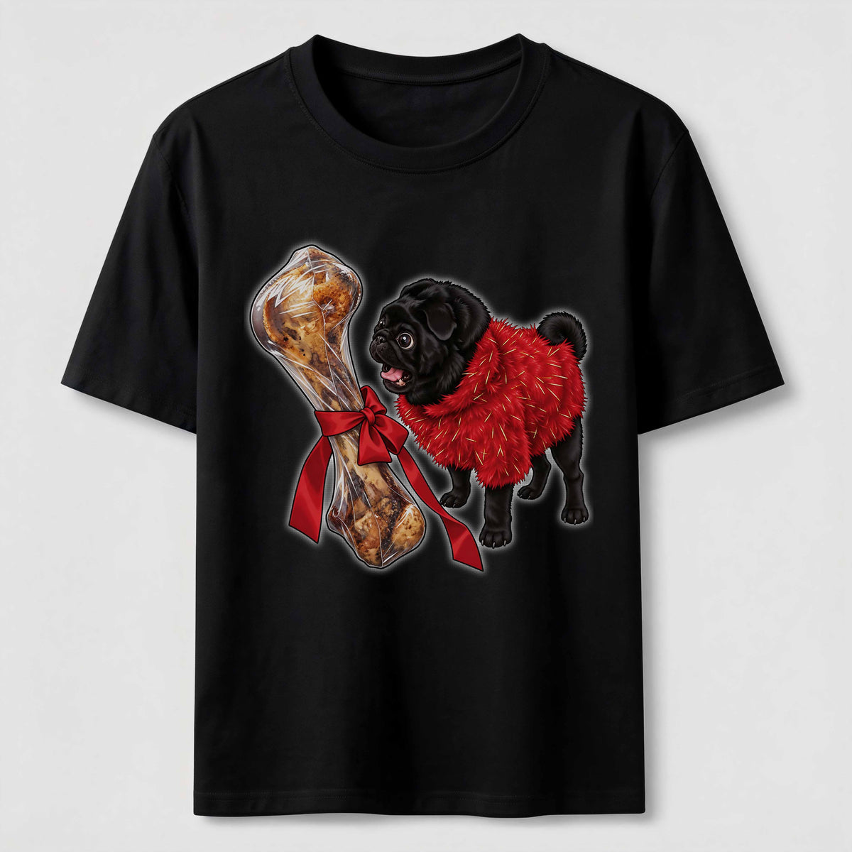 Big Bone Pug Classic T-Shirt
