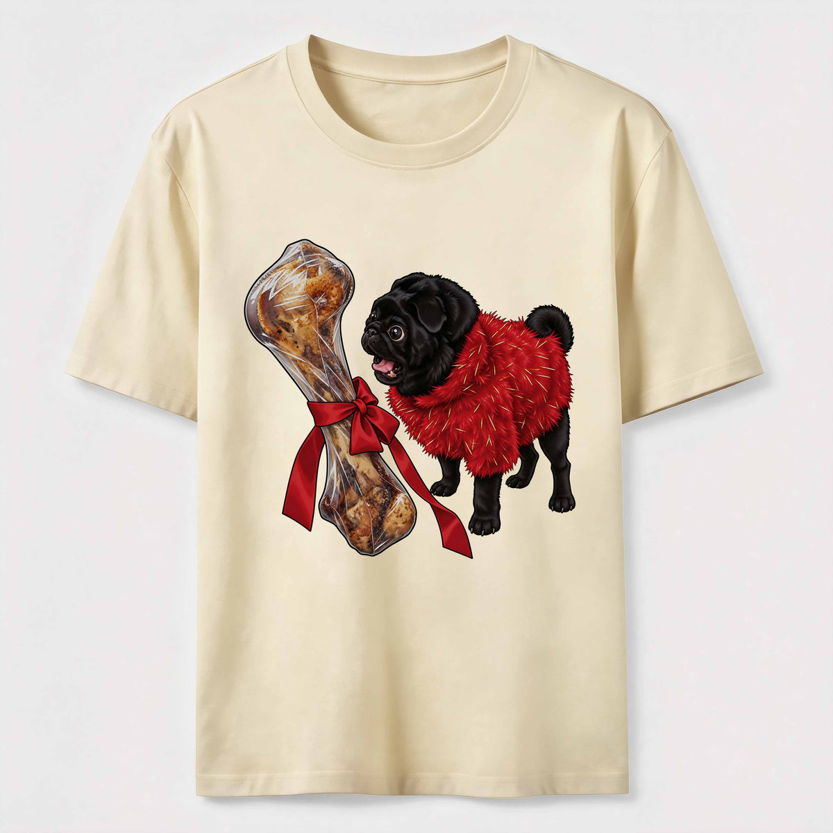 Big Bone Pug Classic T-Shirt