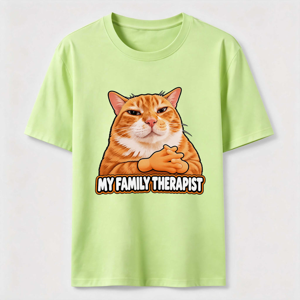 Family Therapist Orange Cat Classic T-Shirt