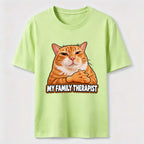 Family Therapist Orange Cat Classic T-Shirt