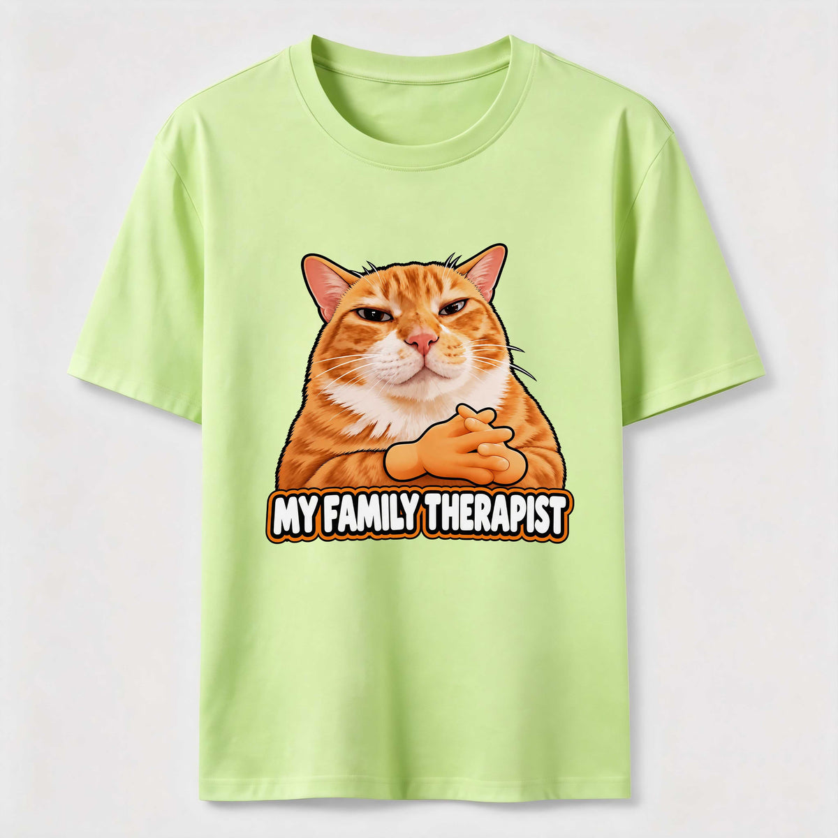 Family Therapist Orange Cat Classic T-Shirt