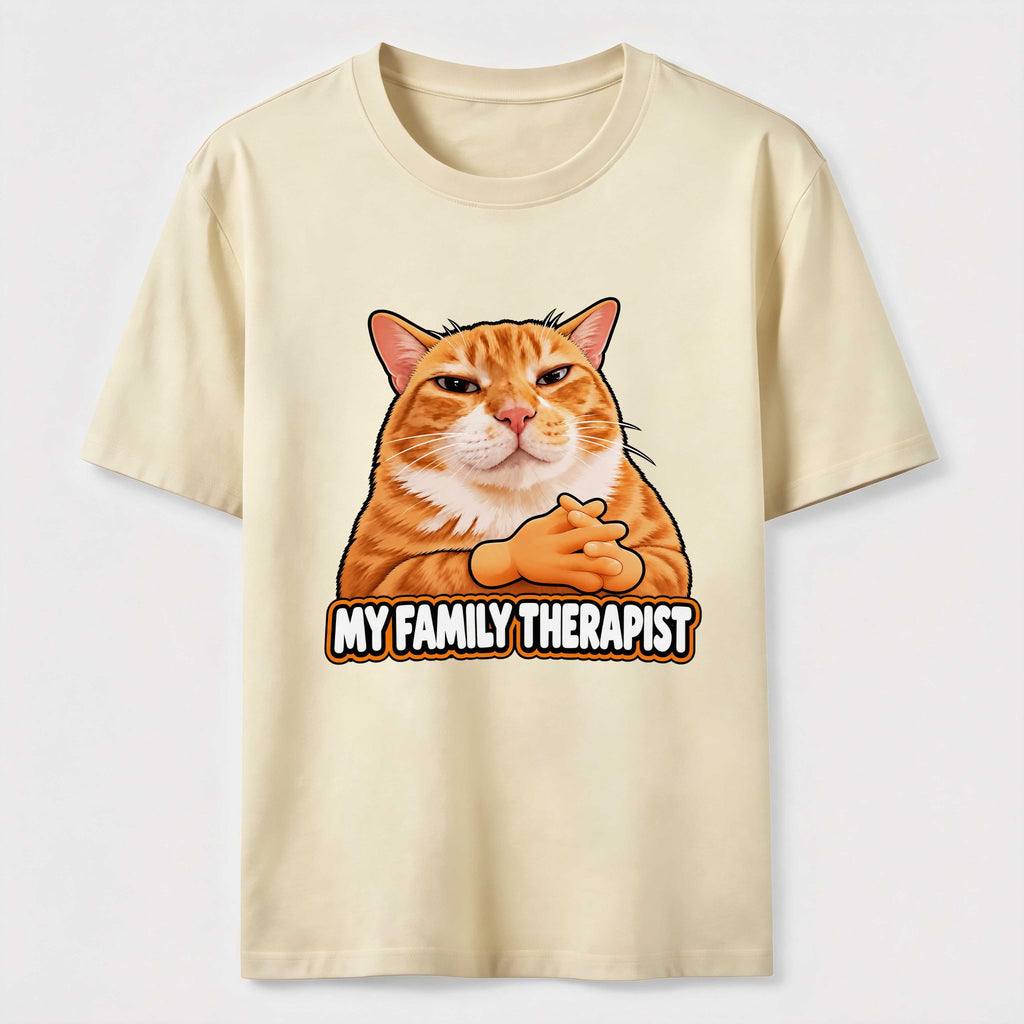 Family Therapist Orange Cat Classic T-Shirt