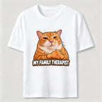 Family Therapist Orange Cat Classic T-Shirt
