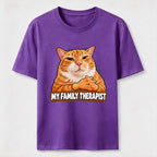 Family Therapist Orange Cat Classic T-Shirt