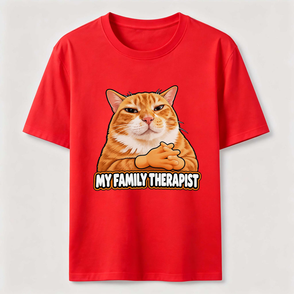 Family Therapist Orange Cat Classic T-Shirt