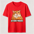 Family Therapist Orange Cat Classic T-Shirt