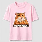 Family Therapist Orange Cat Classic T-Shirt