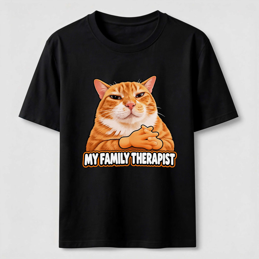 Family Therapist Orange Cat Classic T-Shirt