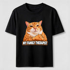 Family Therapist Orange Cat Classic T-Shirt