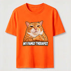 Family Therapist Orange Cat Classic T-Shirt