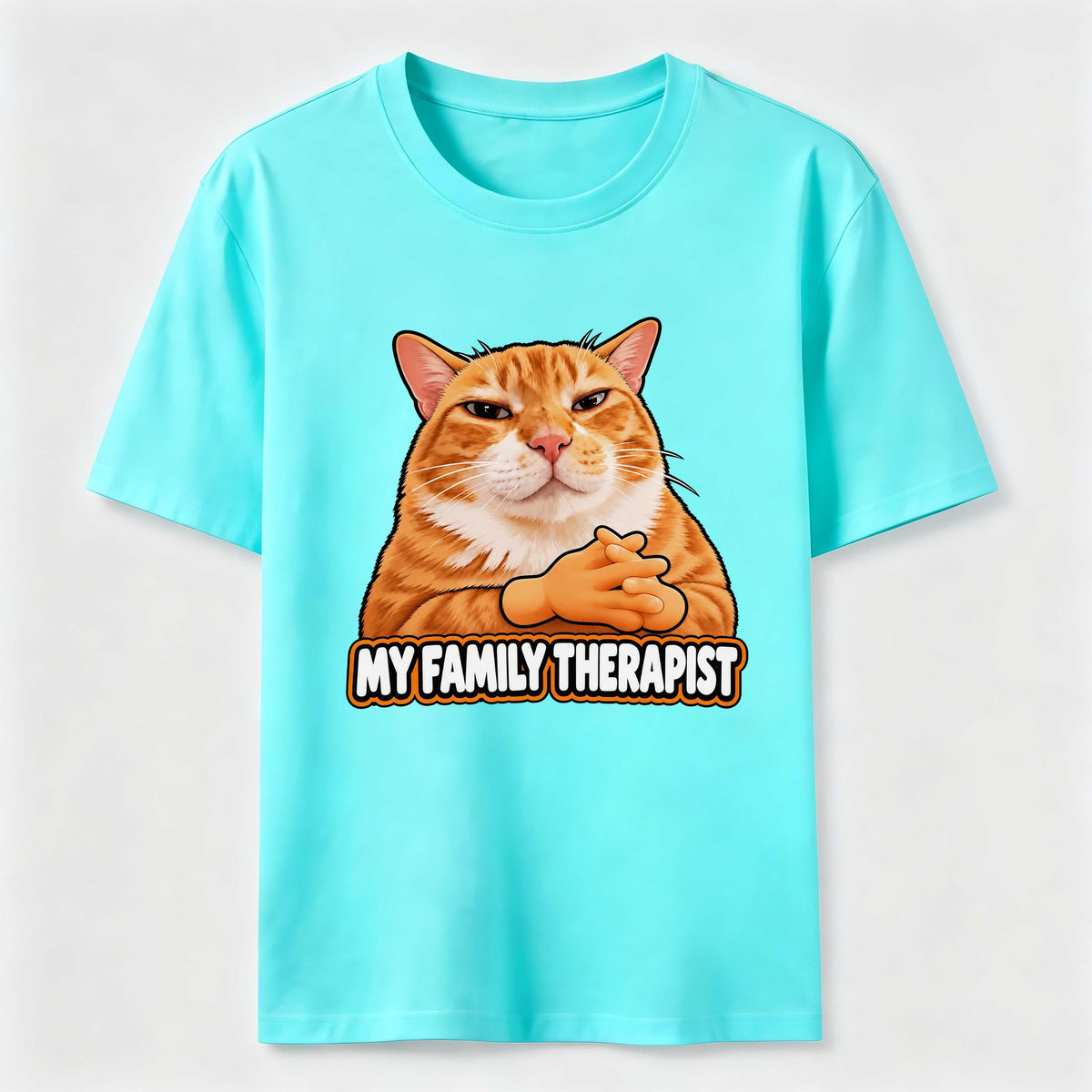Family Therapist Orange Cat Classic T-Shirt