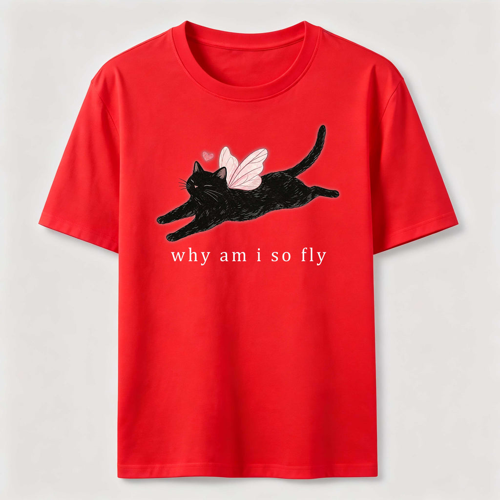 Why Am I So Fly Cat Classic T-Shirt