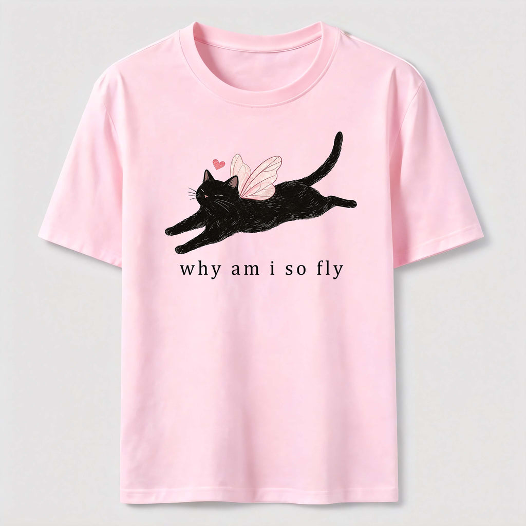 Why Am I So Fly Cat Classic T-Shirt