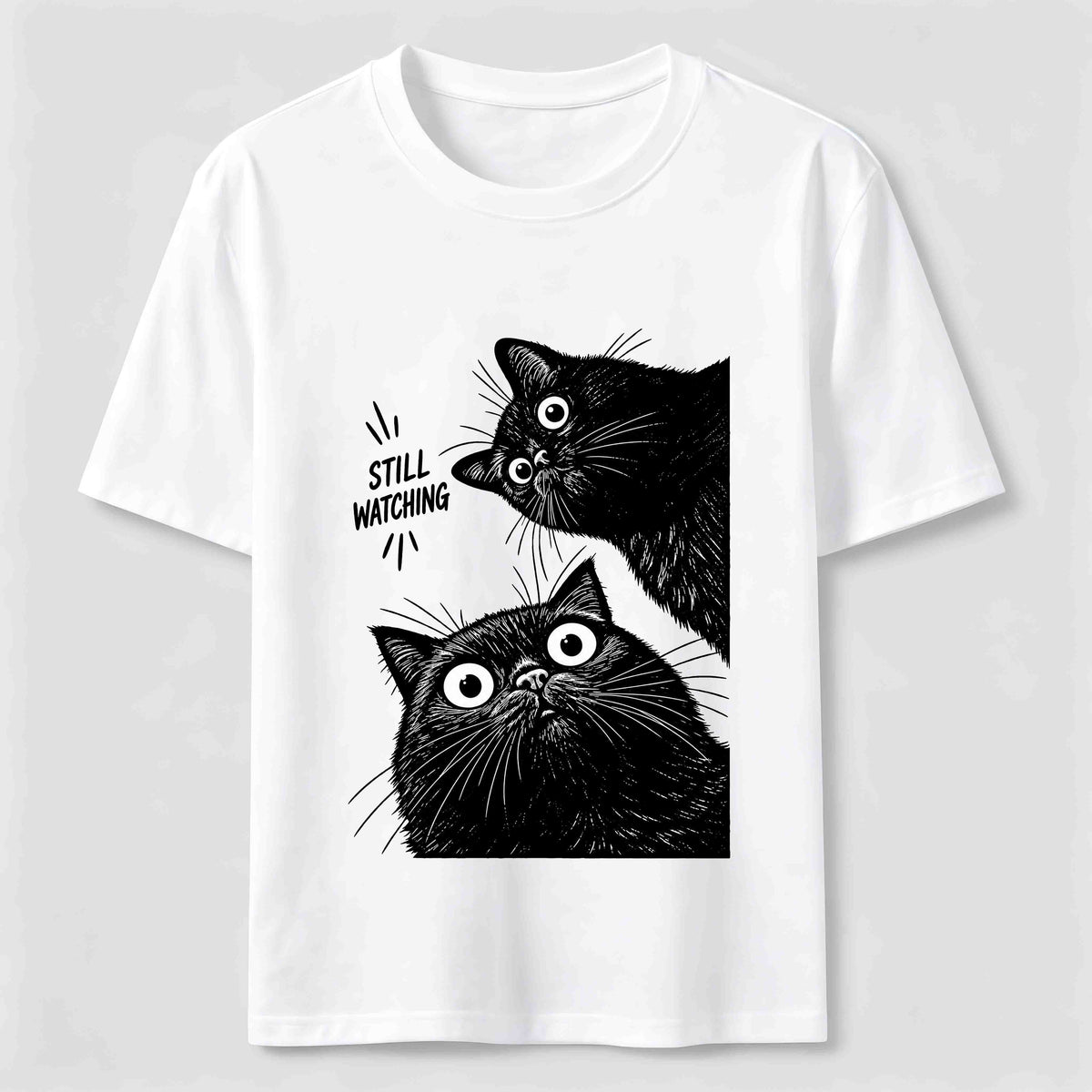 Still Watching Cats Classic T-Shirt