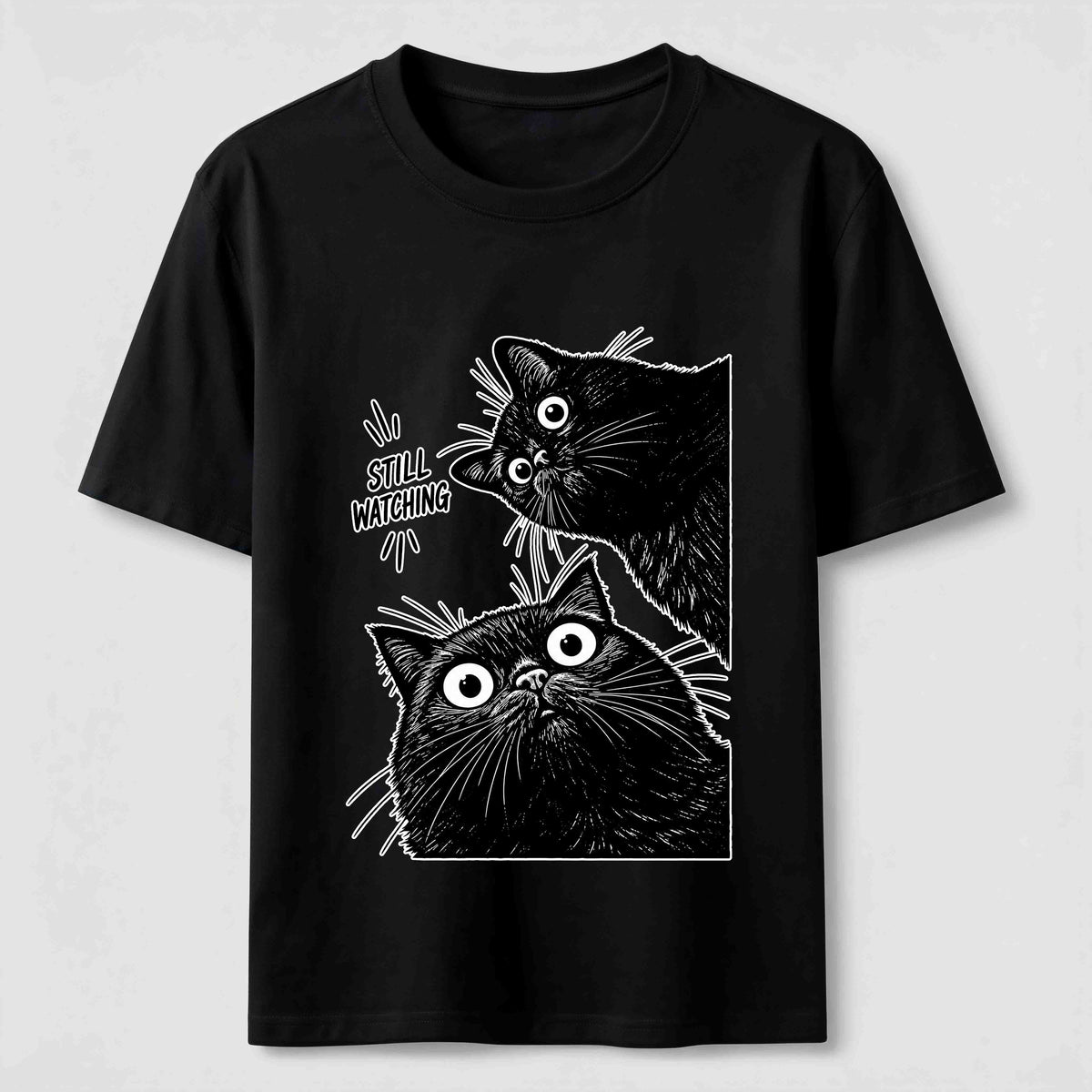 Still Watching Cats Classic T-Shirt