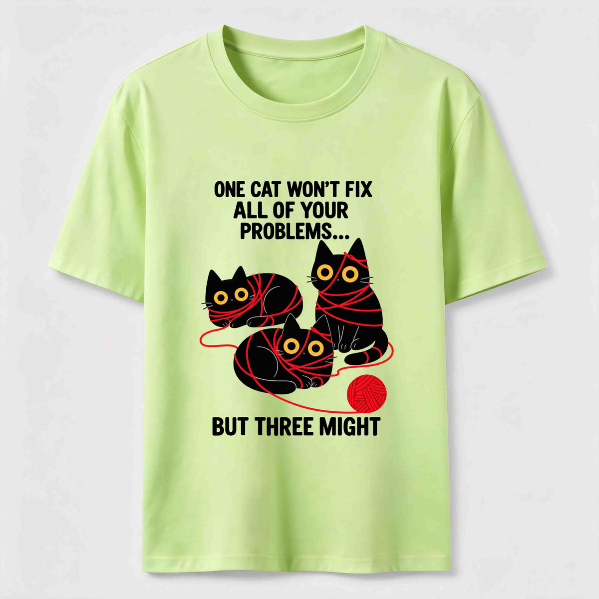 Three Cats Might Classic T-Shirt