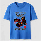 Three Cats Might Classic T-Shirt