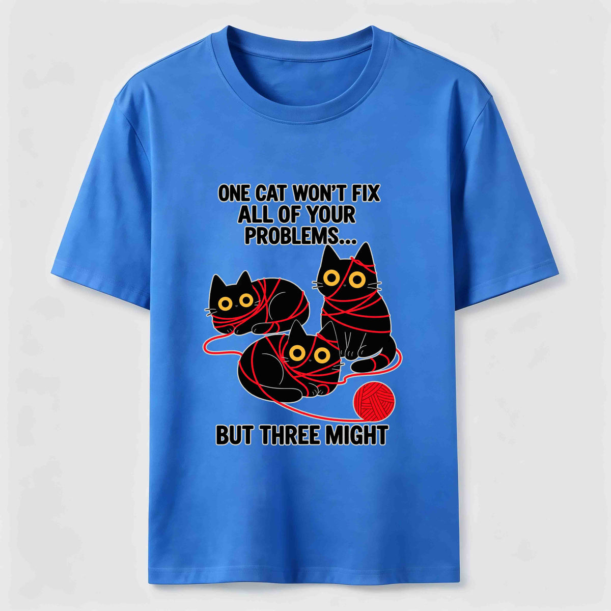Three Cats Might Classic T-Shirt