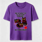 Three Cats Might Classic T-Shirt