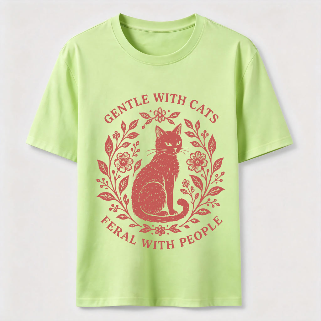 Gentle With Cats Classic T-Shirt