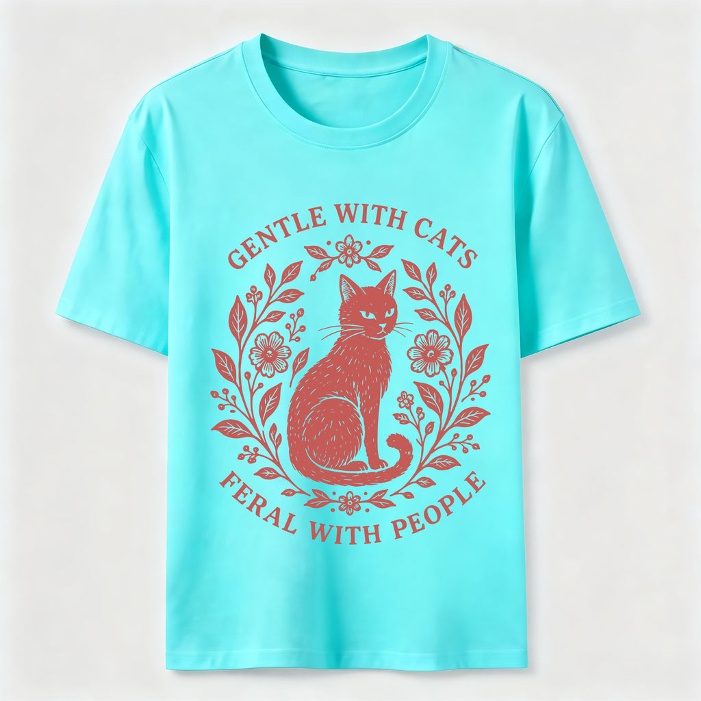 Gentle With Cats Classic T-Shirt