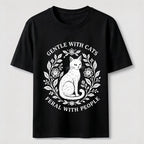 Gentle With Cats Classic T-Shirt