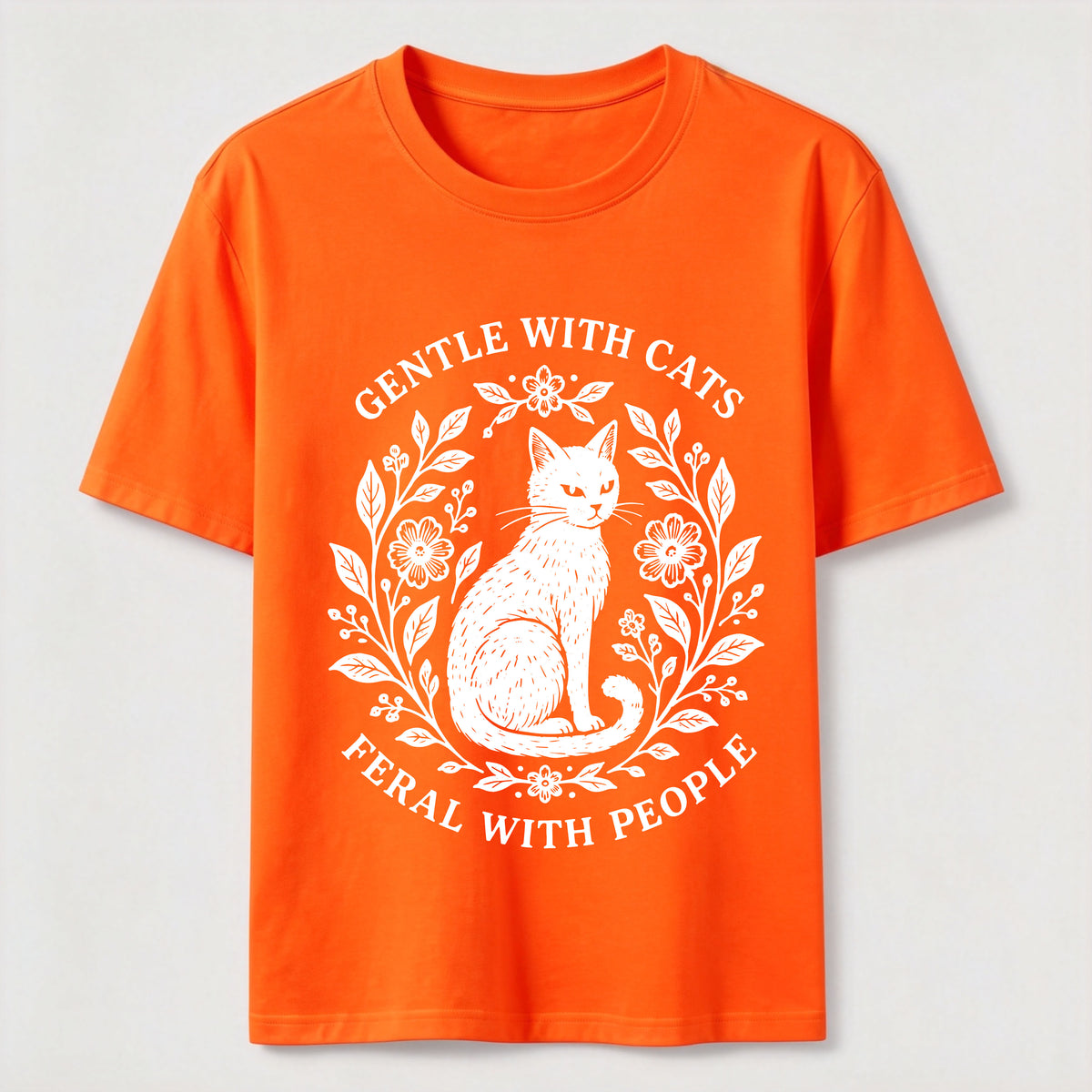 Gentle With Cats Classic T-Shirt