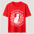 Gentle With Cats Classic T-Shirt