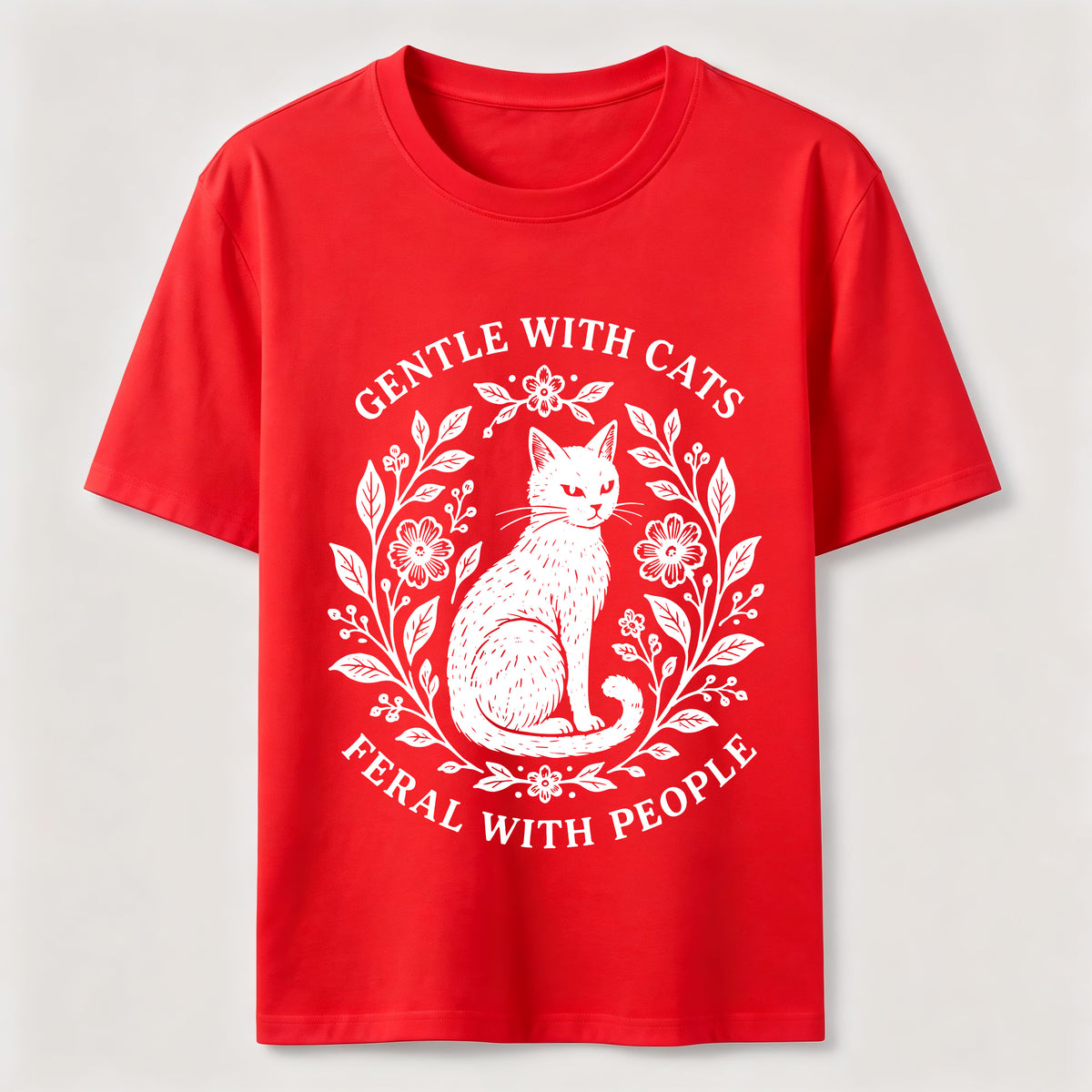 Gentle With Cats Classic T-Shirt
