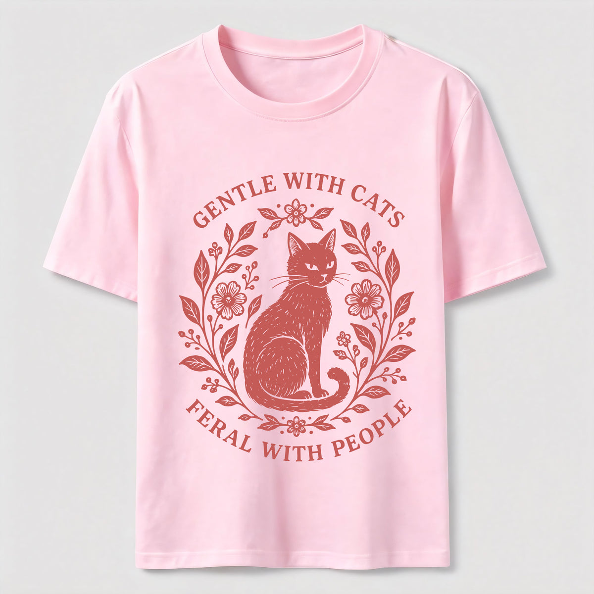 Gentle With Cats Classic T-Shirt