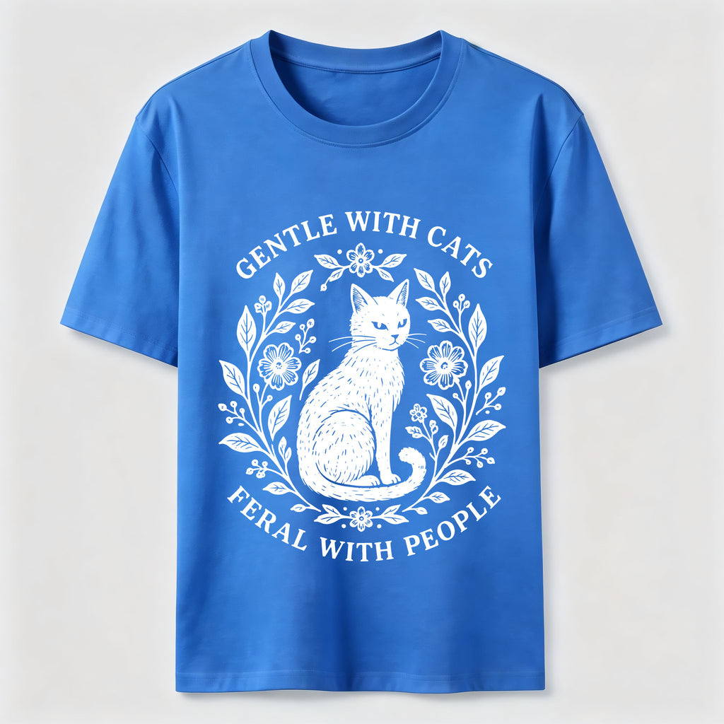 Gentle With Cats Classic T-Shirt