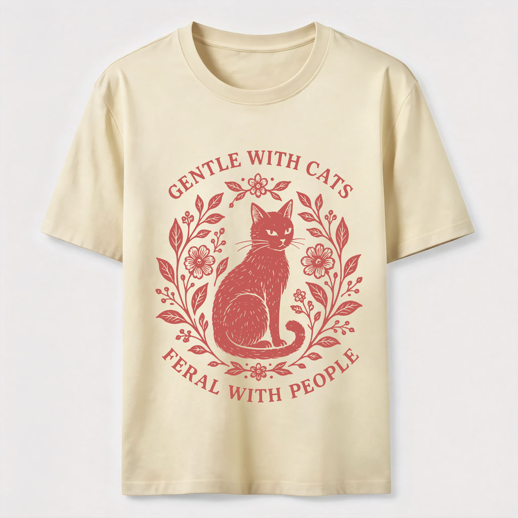 Gentle With Cats Classic T-Shirt