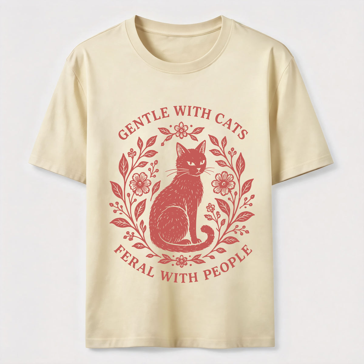 Gentle With Cats Classic T-Shirt