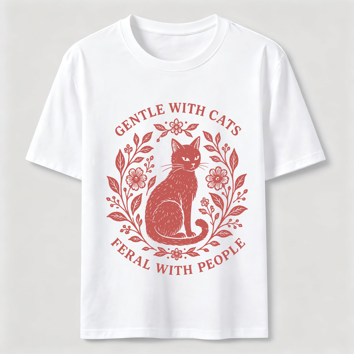 Gentle With Cats Classic T-Shirt