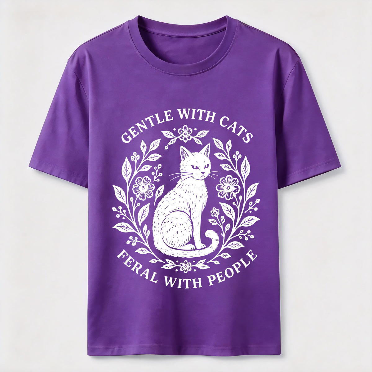 Gentle With Cats Classic T-Shirt